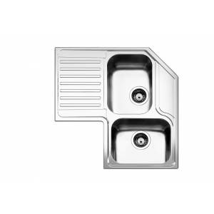 Мойка кухонная угловая верхнего монтажа Apell Angolo R/L на 2 чаши